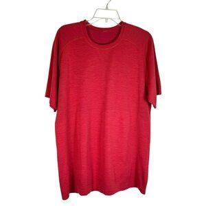 Lululemon Metal Vent Tech or Swiftly Tech Athletic Top Red Size XL